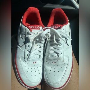 NIKE Air Force 1 '07 Lx Leather Trainers Sneakers Shoes Cz0327 (Size 6) NEW